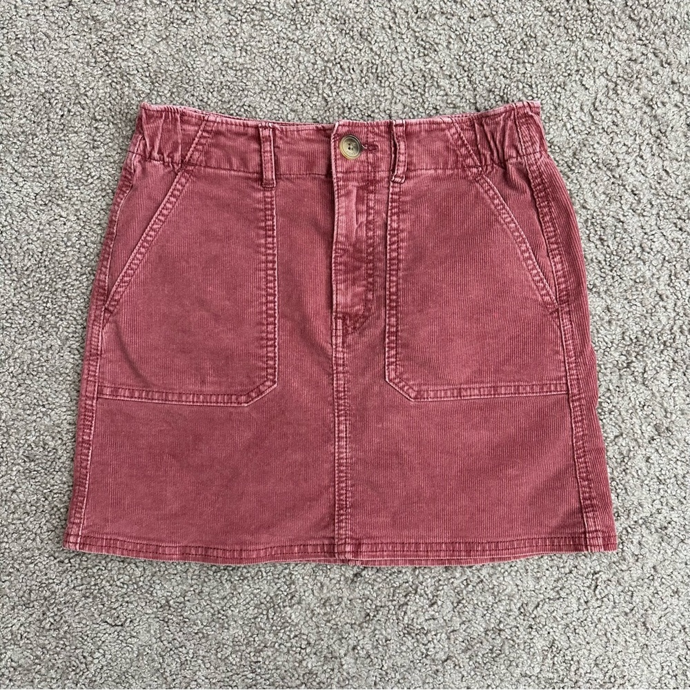 American Eagle Skirt Women’s Size 00 Corduroy Super Stretch